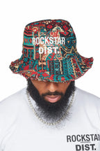 Ayami Red Tapestry Bucket Hat