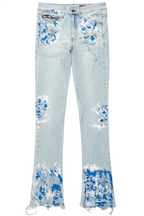 Kodak Blue Painter Stacked Flare Jean