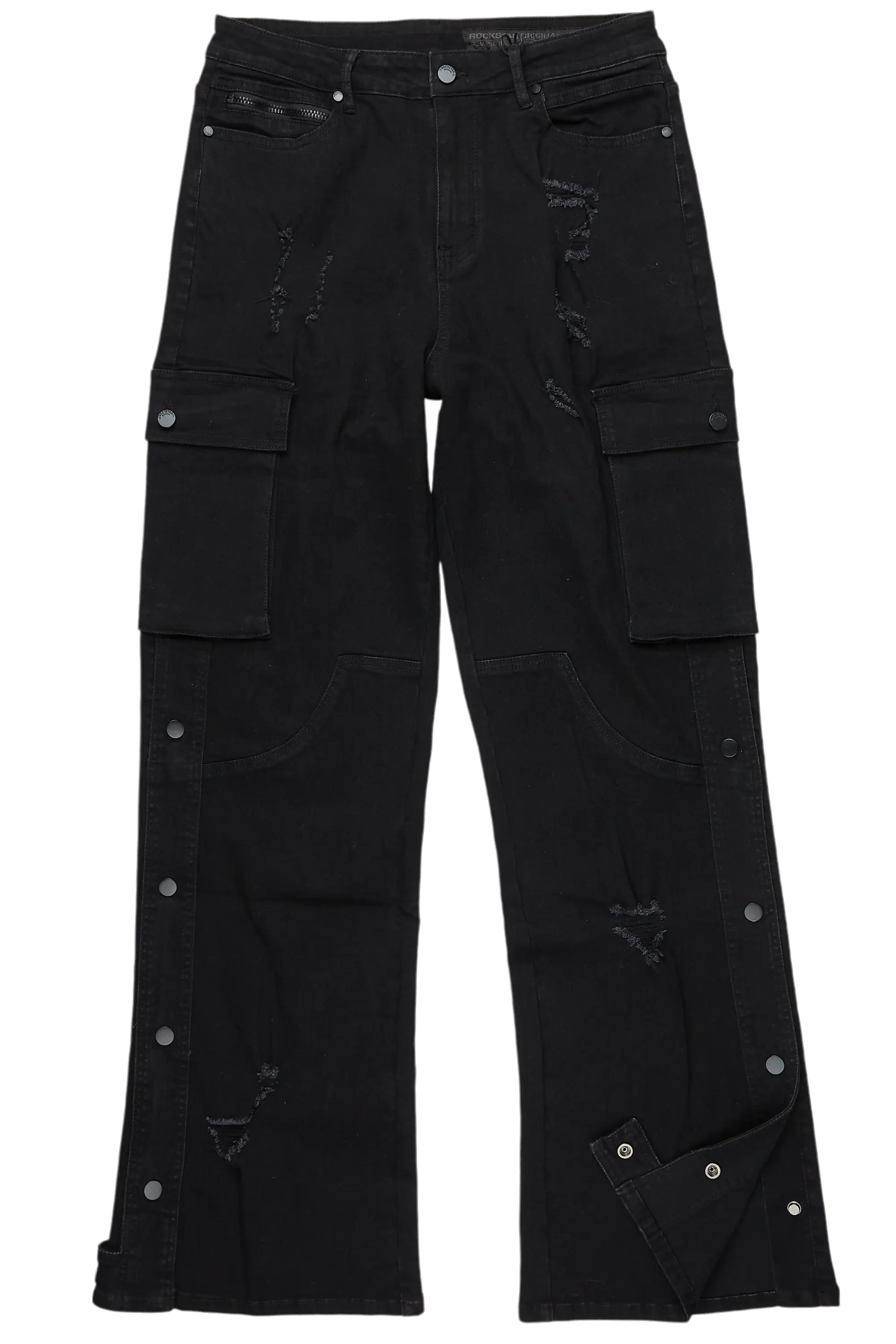 Kuiper Black Baggy Fit Jean