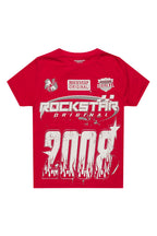 Boys Amos Red/White Graphic T-Shirt