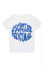 Boys Thierry White/Royal Blue Graphic T-Shirt