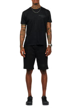 Sana Black Short Set