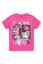 Boys Beau Fuchsia Graphic T-Shirt
