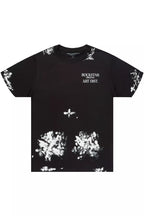 Filip Jet Black Graphic Oversized T-Shirt