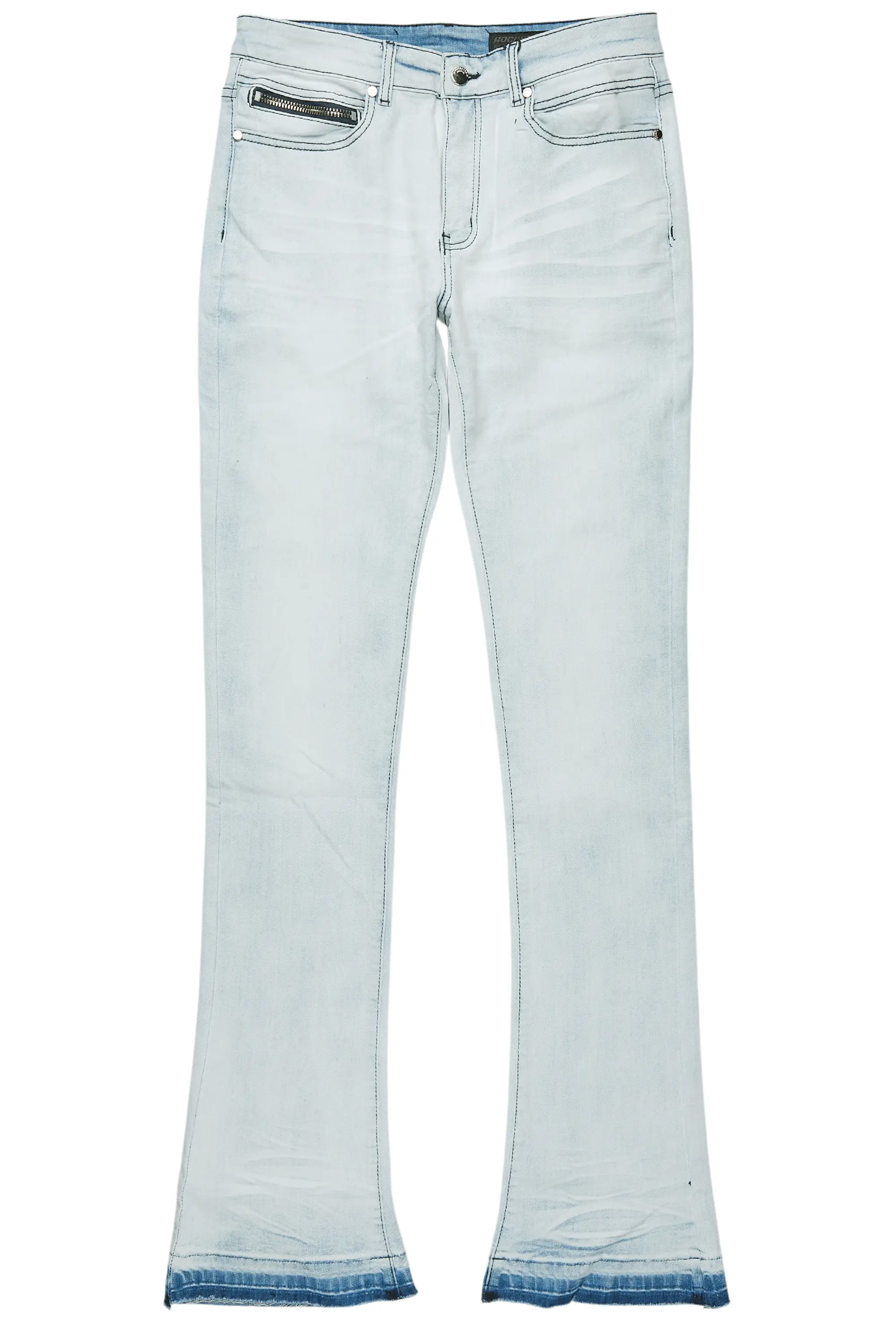Dag Blue Stacked Flare Jean