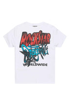 Boys Kait White/Red Graphic T-Shirt