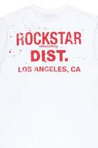 Teddy White/Red Graphic T-Shirt