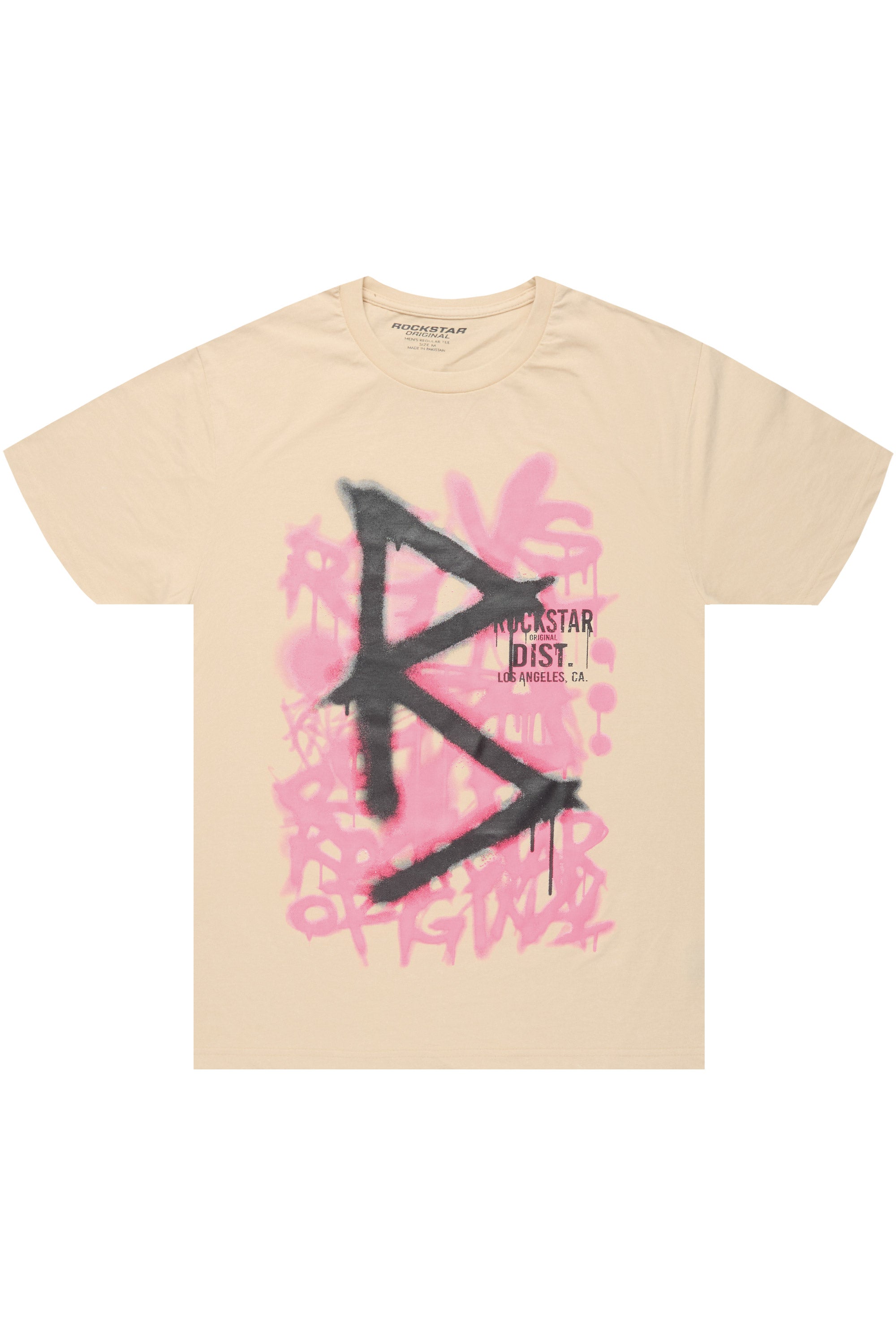 Nahomy Beige Oversized Tee