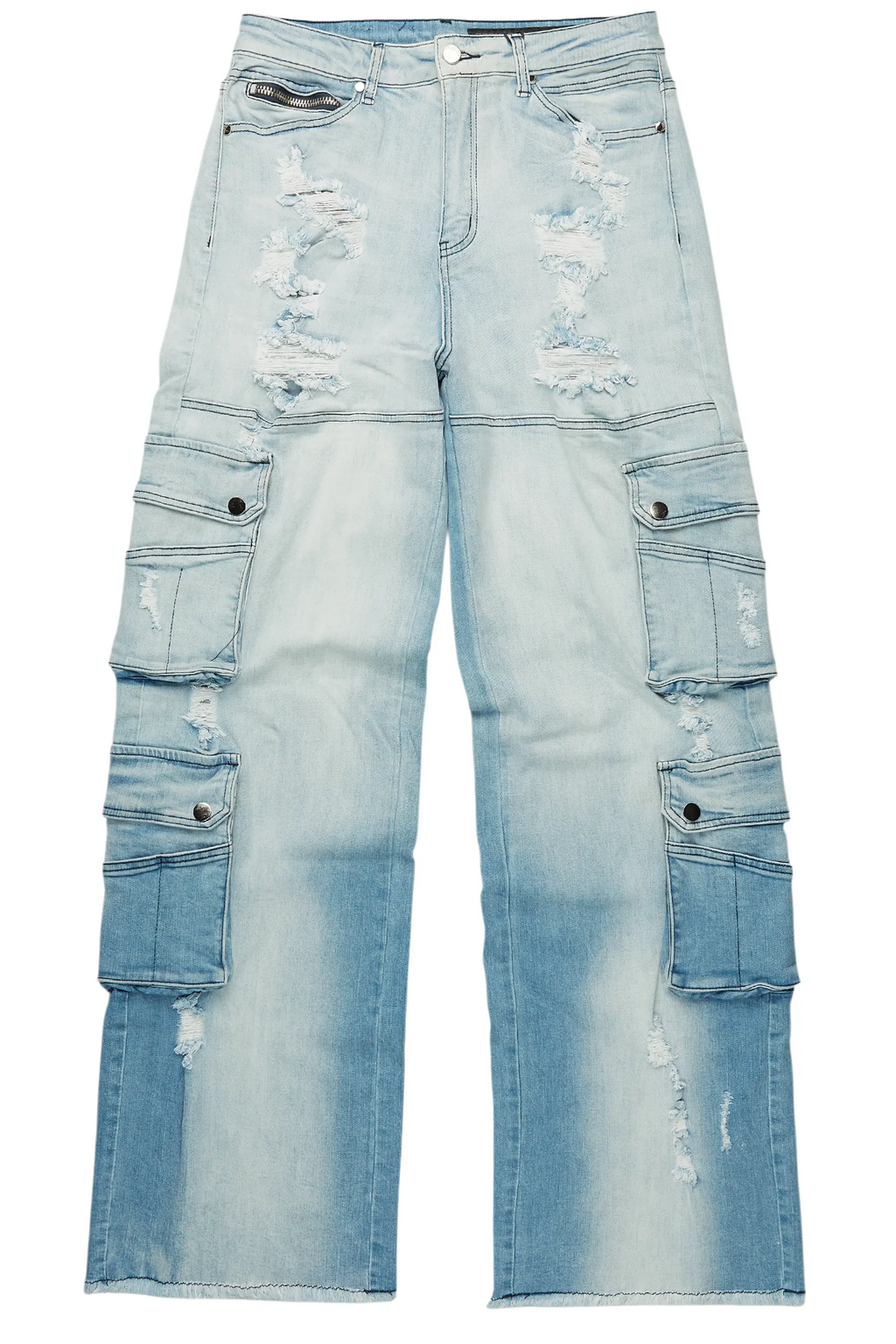 Keylor Light Blue Baggy Fit Jean