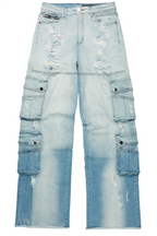 Keylor Light Blue Baggy Fit Jean