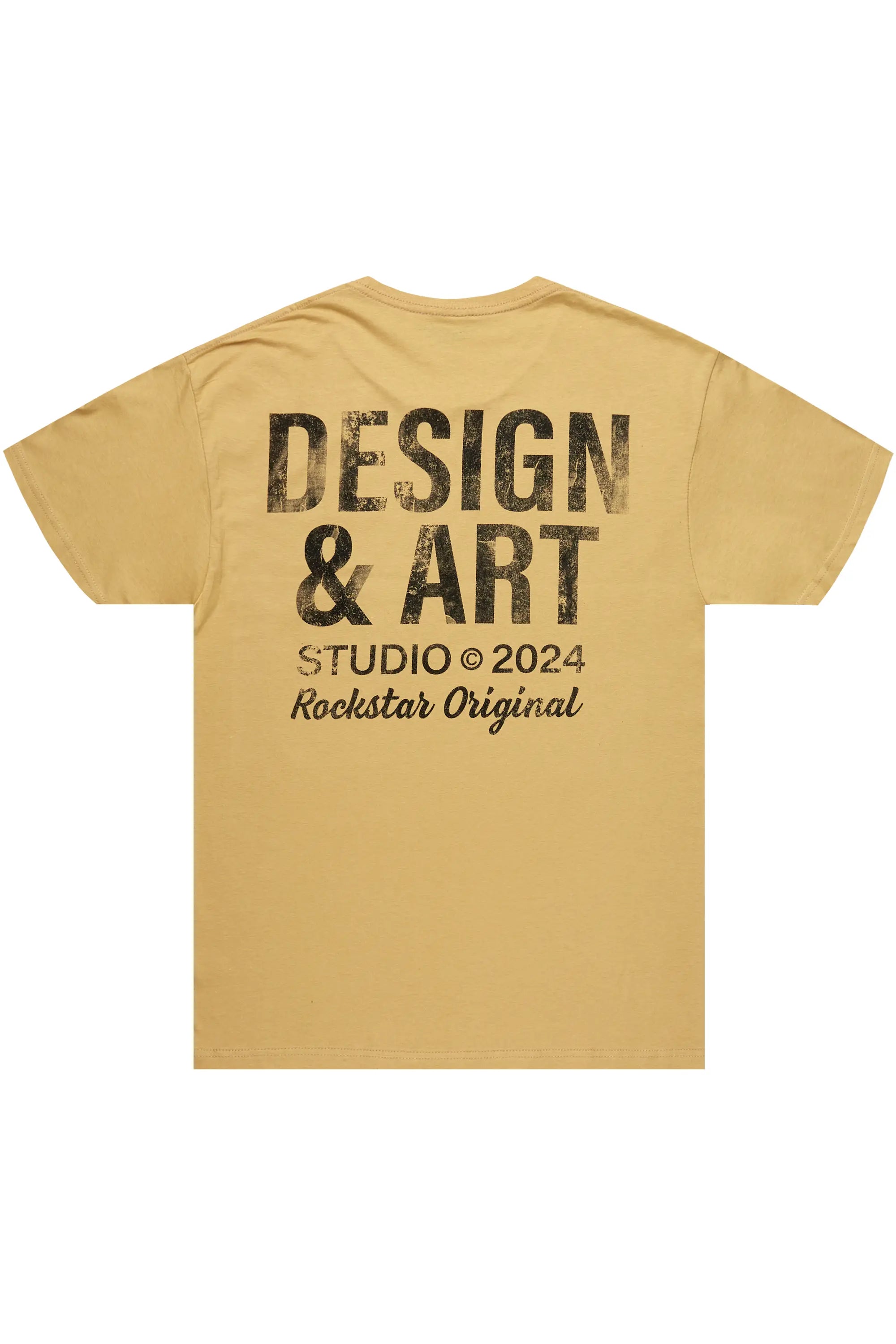 Shaunte Beige Oversized T-Shirt