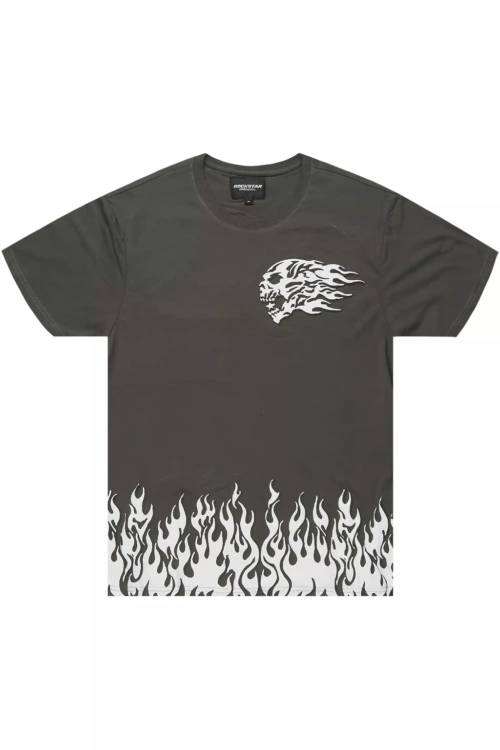 Bubble Charcoal/White Graphic T-Shirt