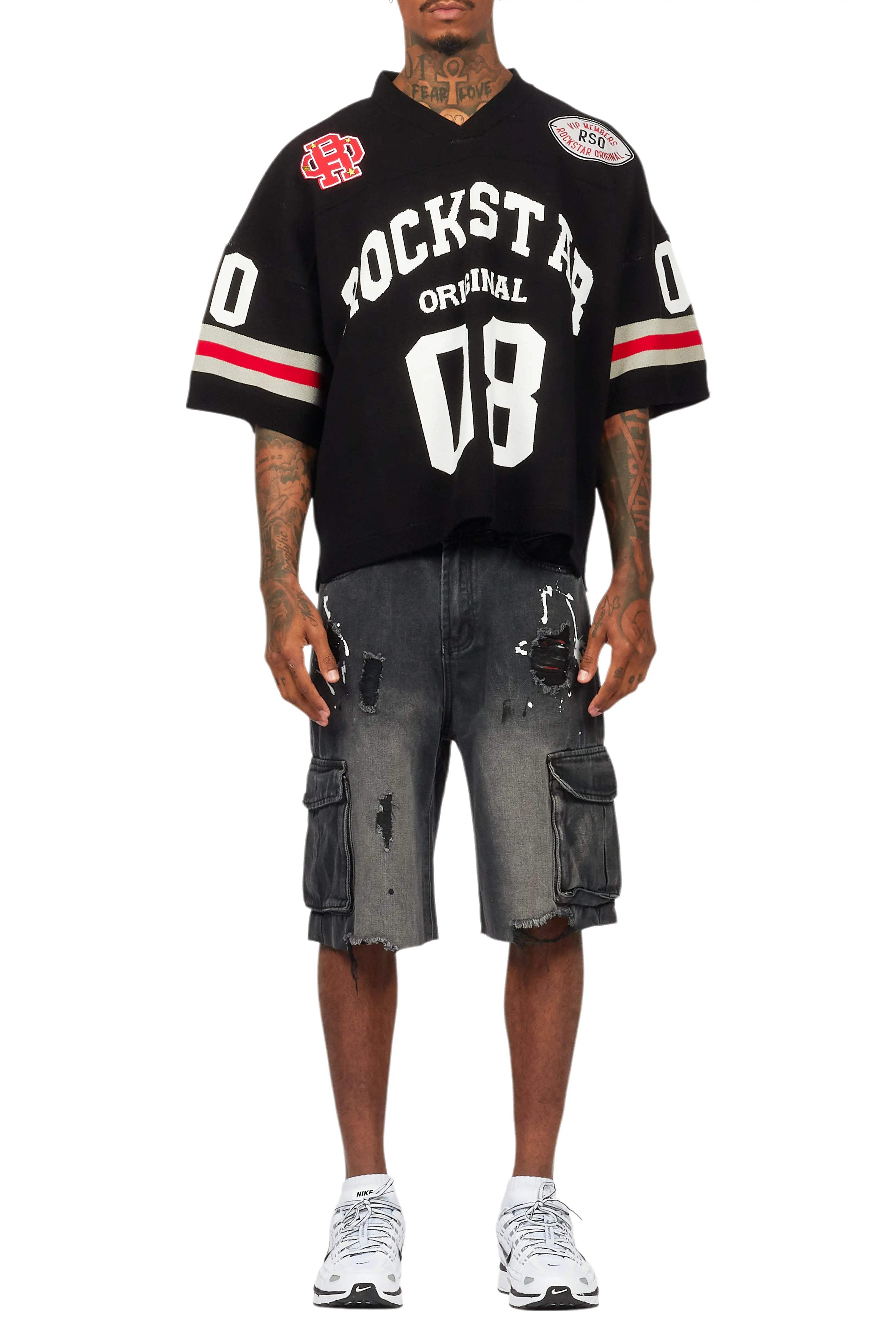 Nuno Black Knit Jersey