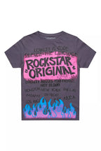 Boys Beno Denim Blue Graphic T-Shirt