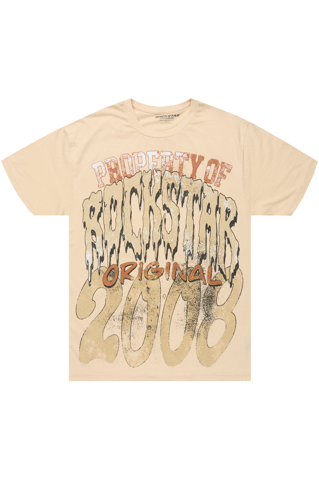 Cashena Beige Oversized T-Shirt
