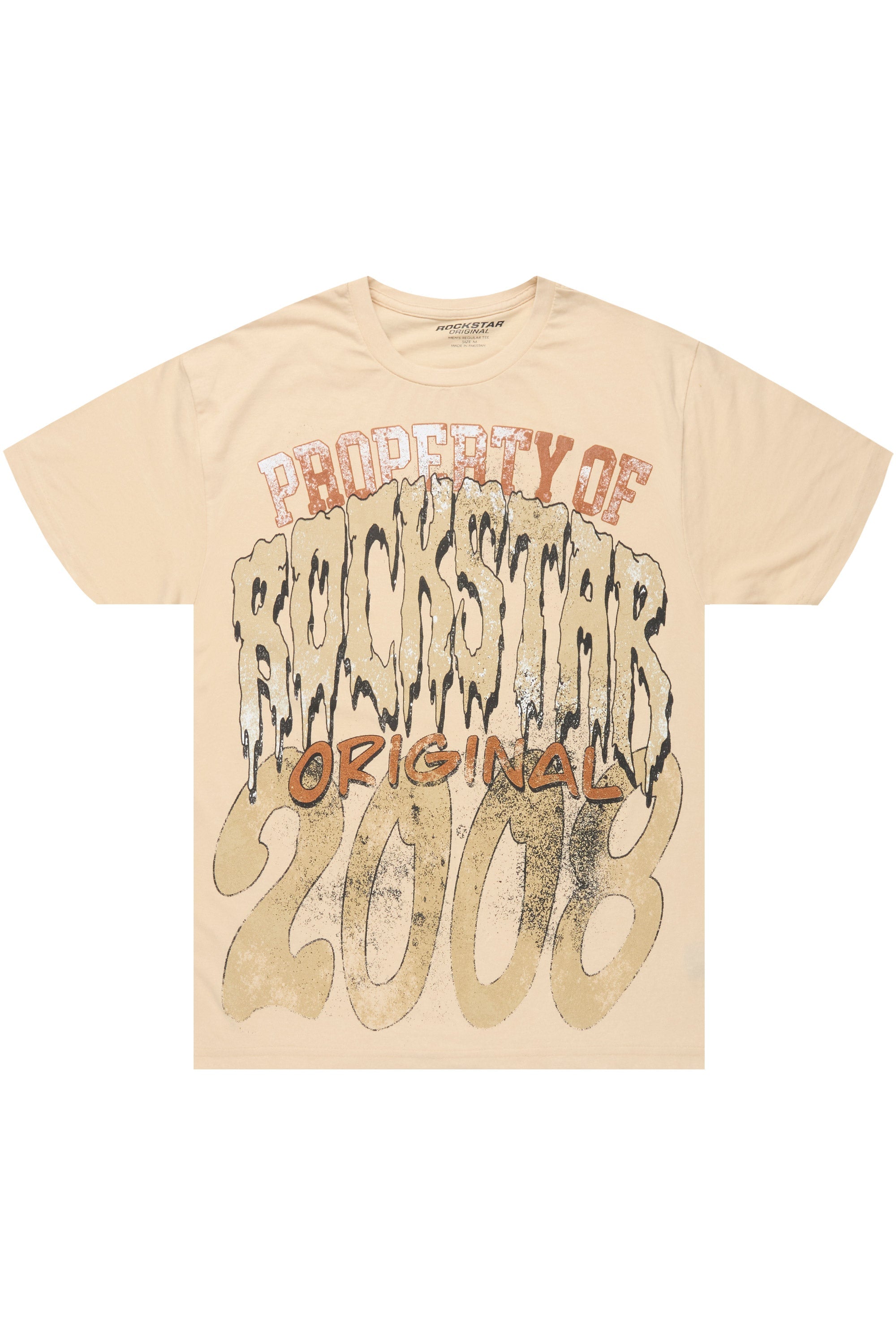 Cashena Beige Oversized T-Shirt