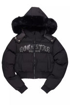 Rosa Black Puffer Jacket