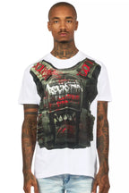 Reilly White Graphic T-Shirt