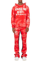 Nelly Red Hoodie/Baggy Track Pant Set