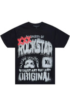 Kyo Black Oversized Graphic T-Shirt