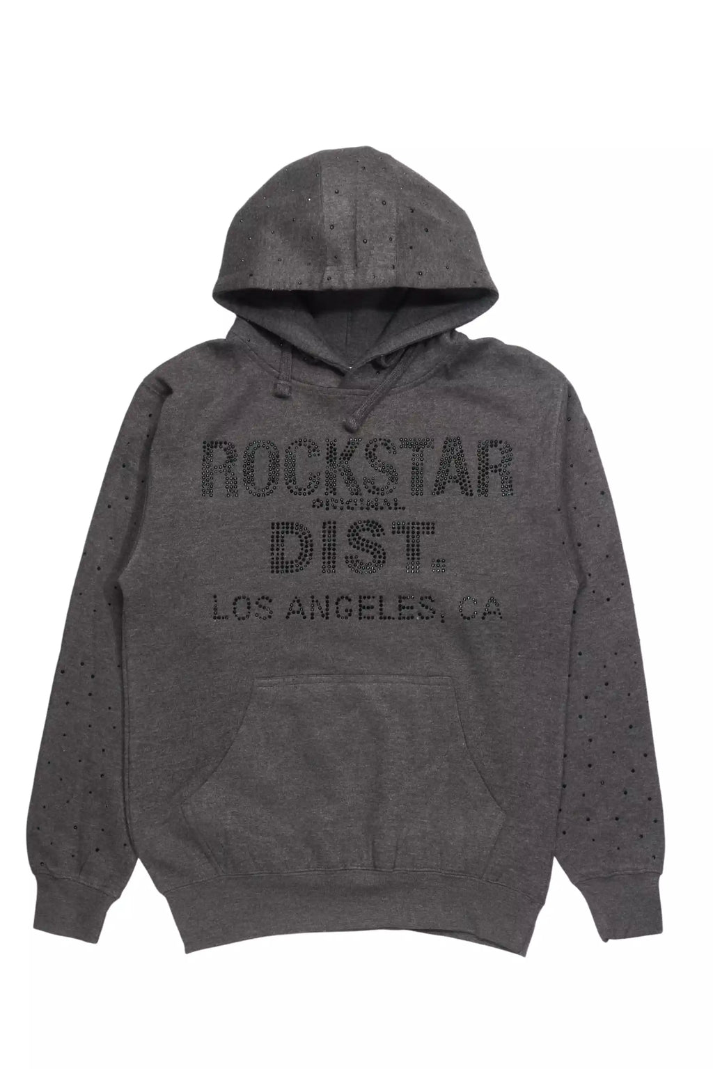 Aryka Charcoal Rhinestone Hoodie