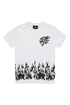 Boys Bubble White Graphic T-Shirt