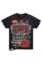 Alexandria Black Graphic Short Sleeve Tee