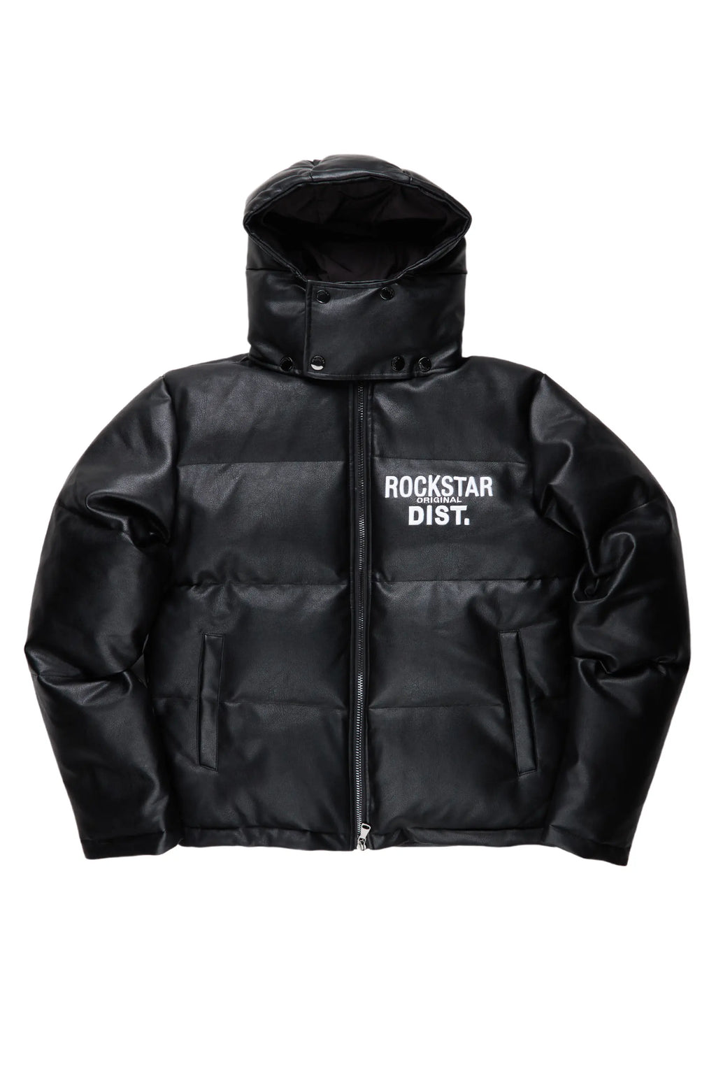 Kensen Black Puffer Jacket