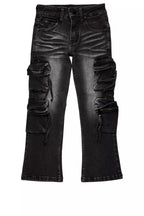 Boys Rodion Dark Grey Slim Fit Cargo Jean