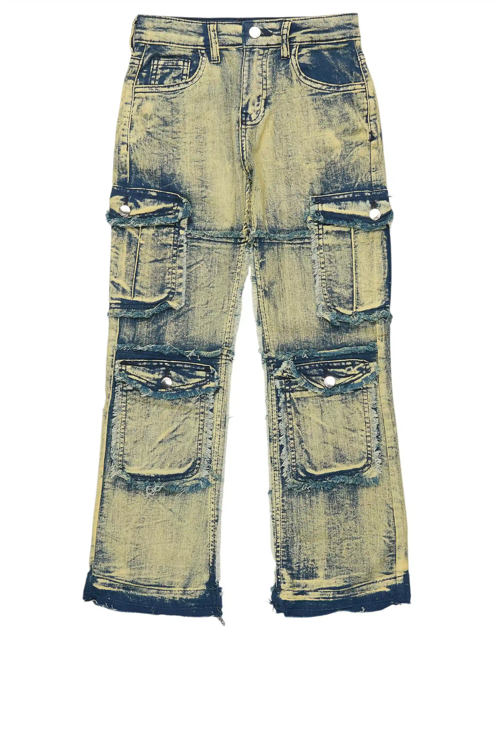 Boys Zarian Vintage Light Blue Cargo Jean