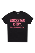 Girls Janny Black/Pink Graphic T-Shirt