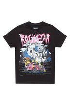 Boys Emre Black Graphic T-Shirt