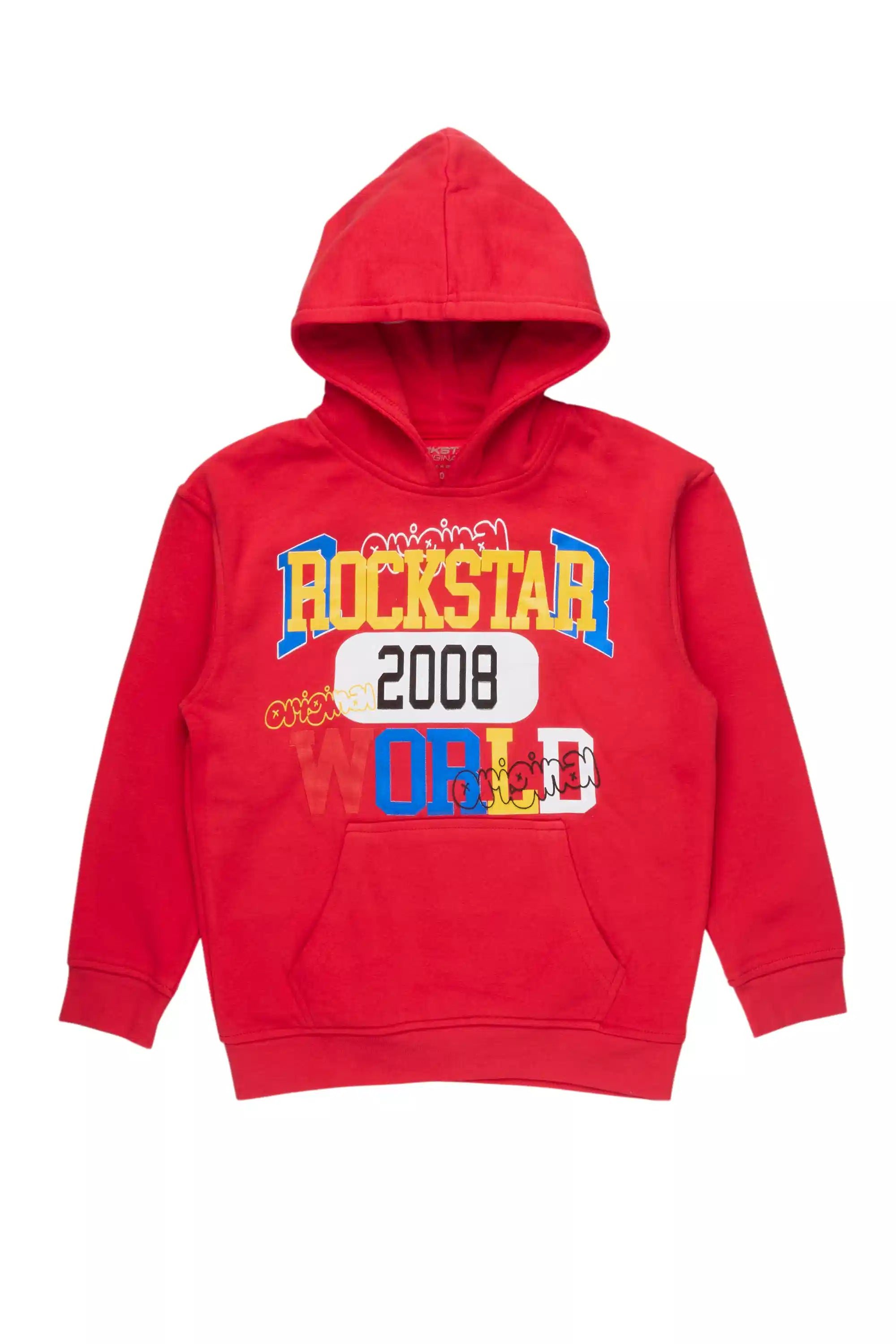 Boys Daria Red Graphic Hoodie