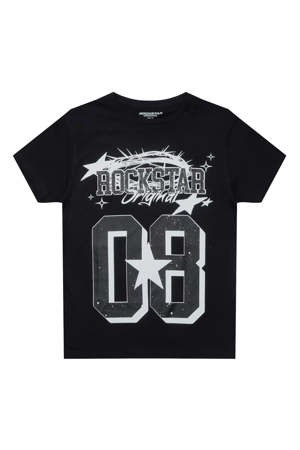 Boys Allstar Black/White Graphic T-Shirt
