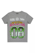 Boys Quito Heather Grey/Multi Graphic T-Shirt