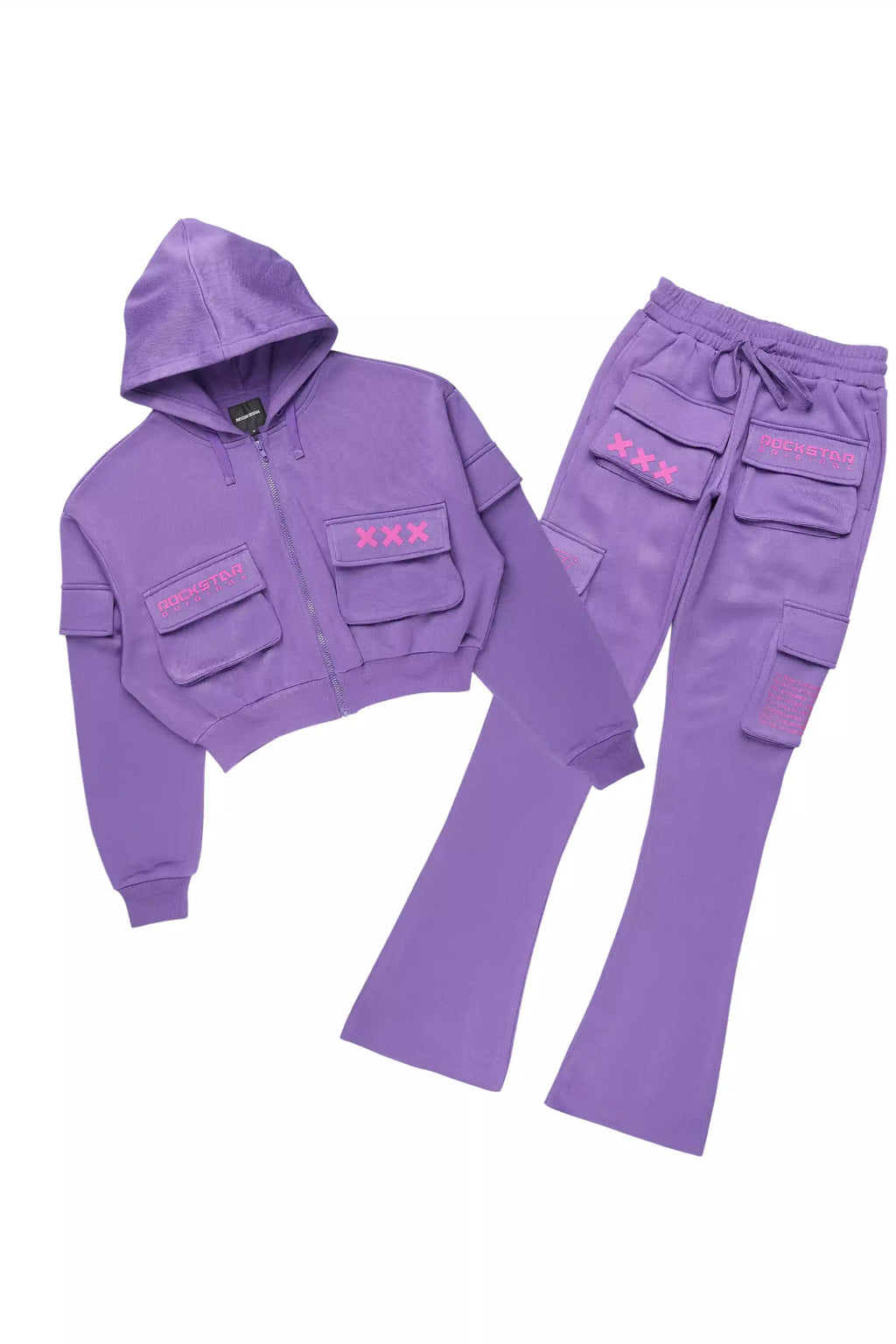Natanya Purple Cargo Stacked Trackset