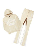 Rune Beige/White Stacked Flare Track Set