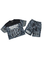 Fero Black T-Shirt/Short Set