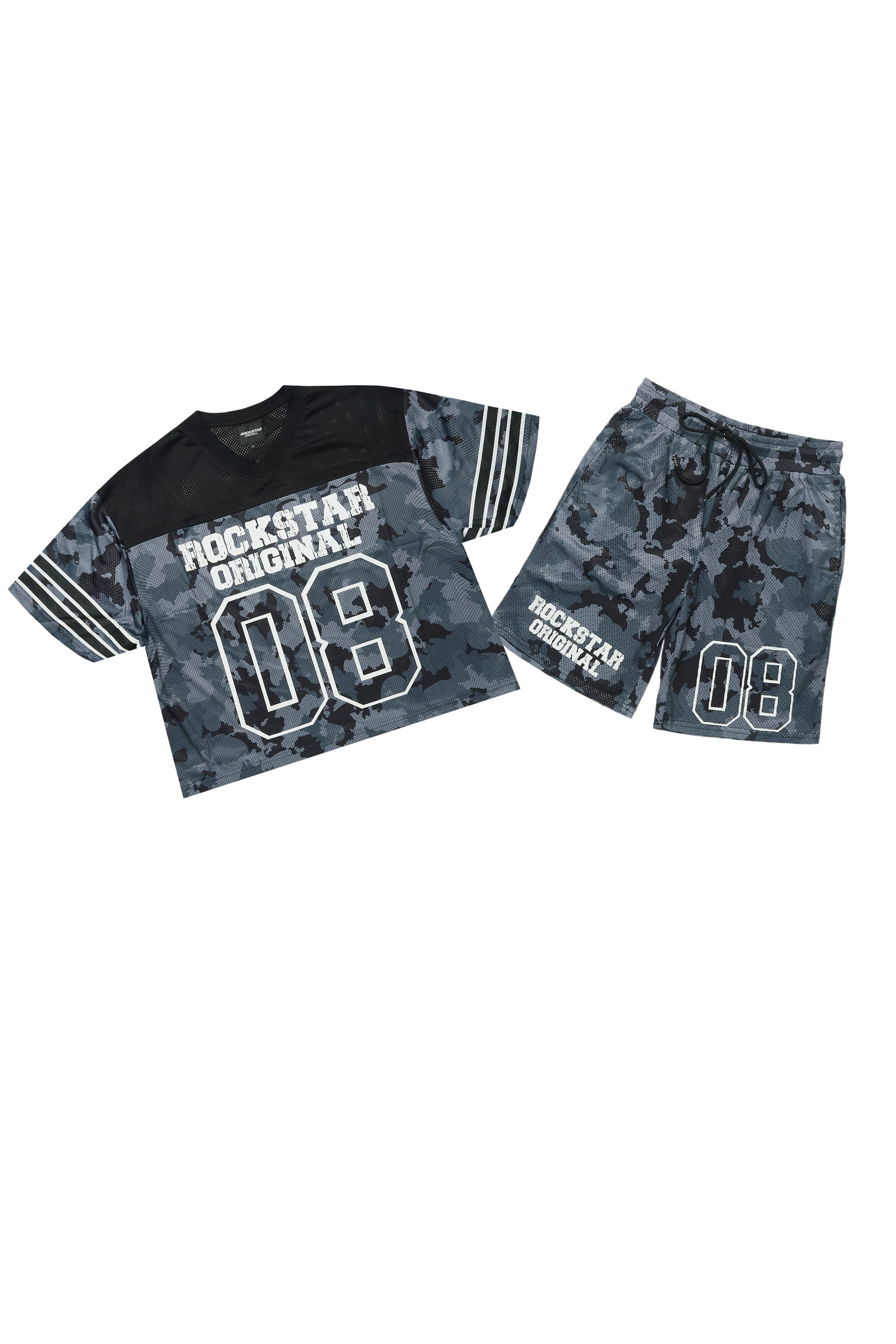 Fero Black T-Shirt/Short Set