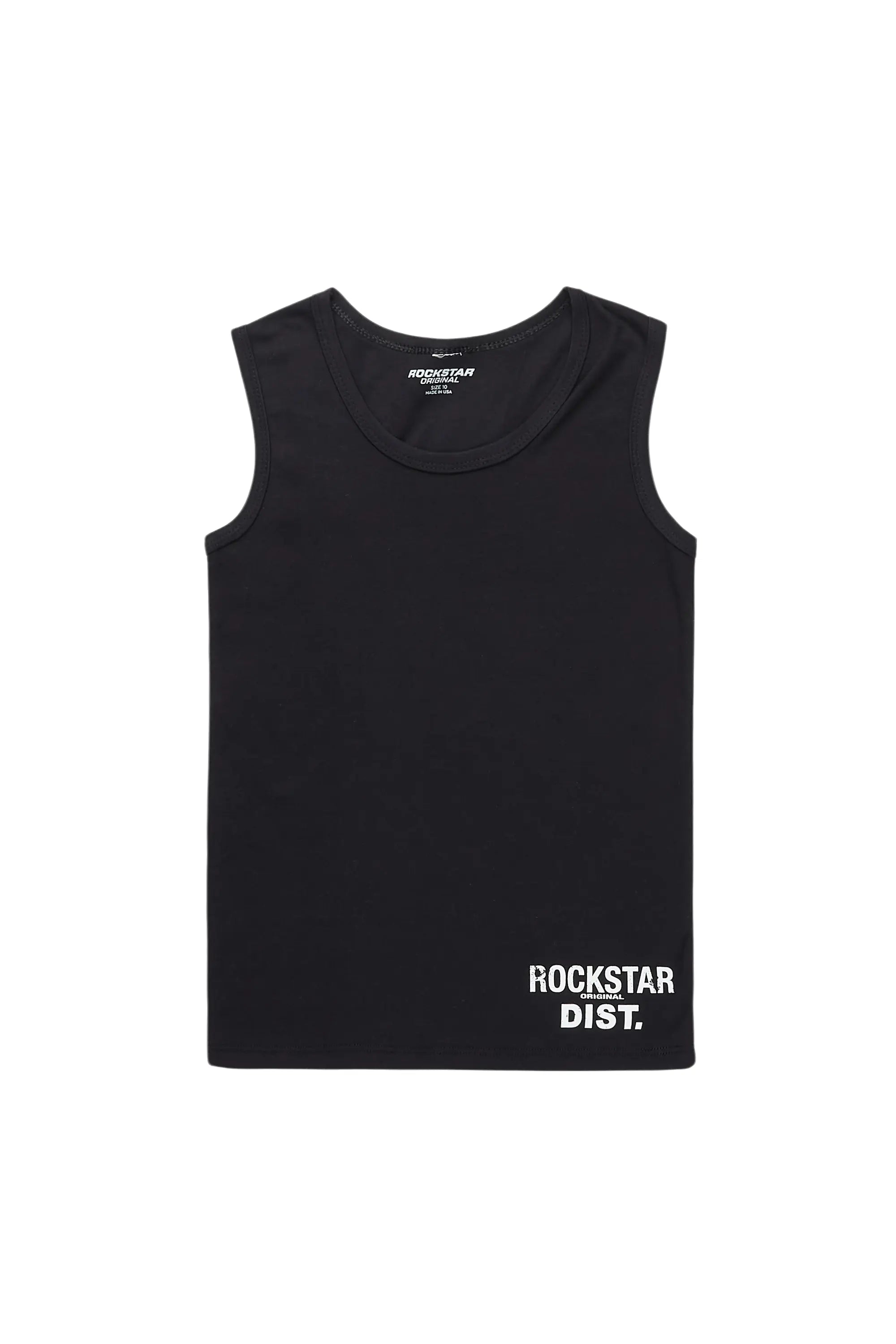 Boys Lake Black Tank Top