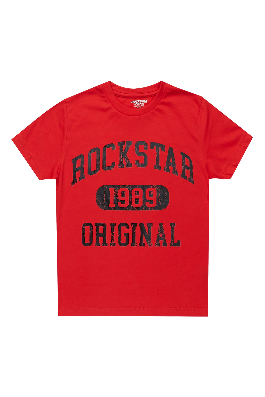 Boys Members Red Graphic T-Shirt