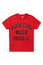 Boys Members Red Graphic T-Shirt
