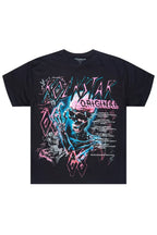 Nox Black/Pink Graphic T-Shirt