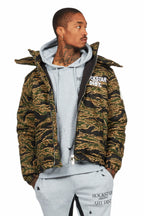 Bevis Camo Puffer Jacket