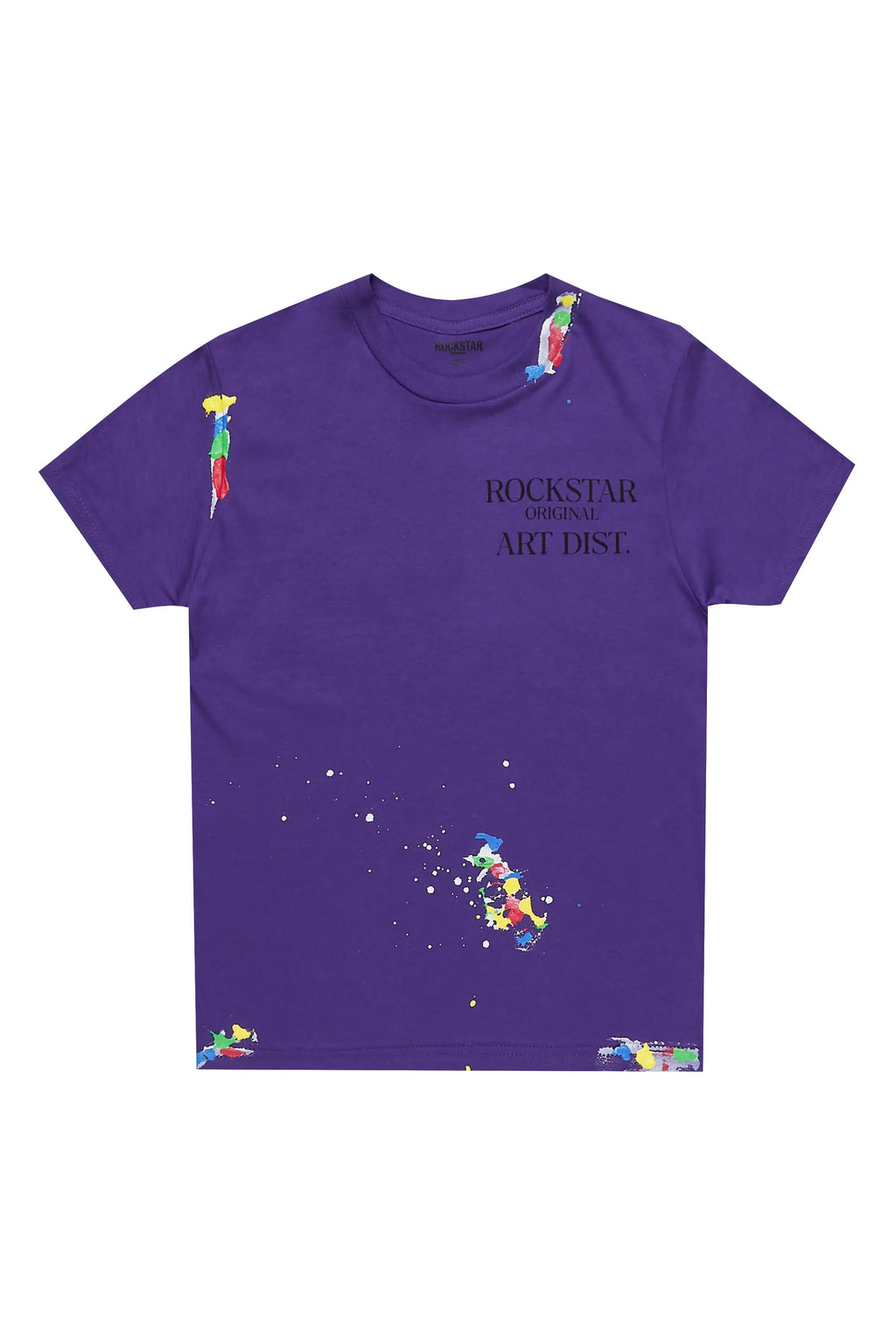 Boys Palmer Purple Graphic T-Shirt