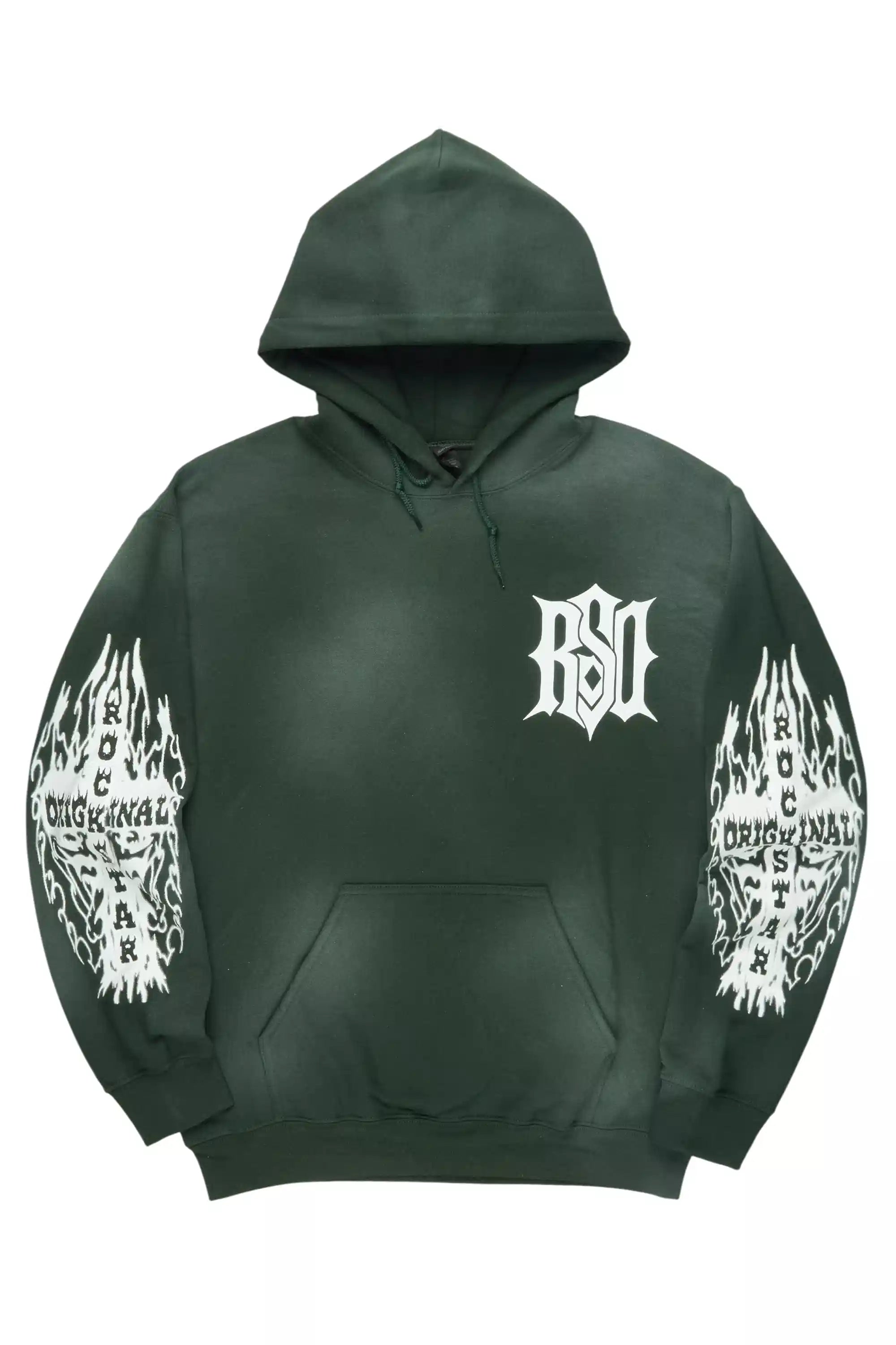 Lyrex Green/White Graphic Hoodie
