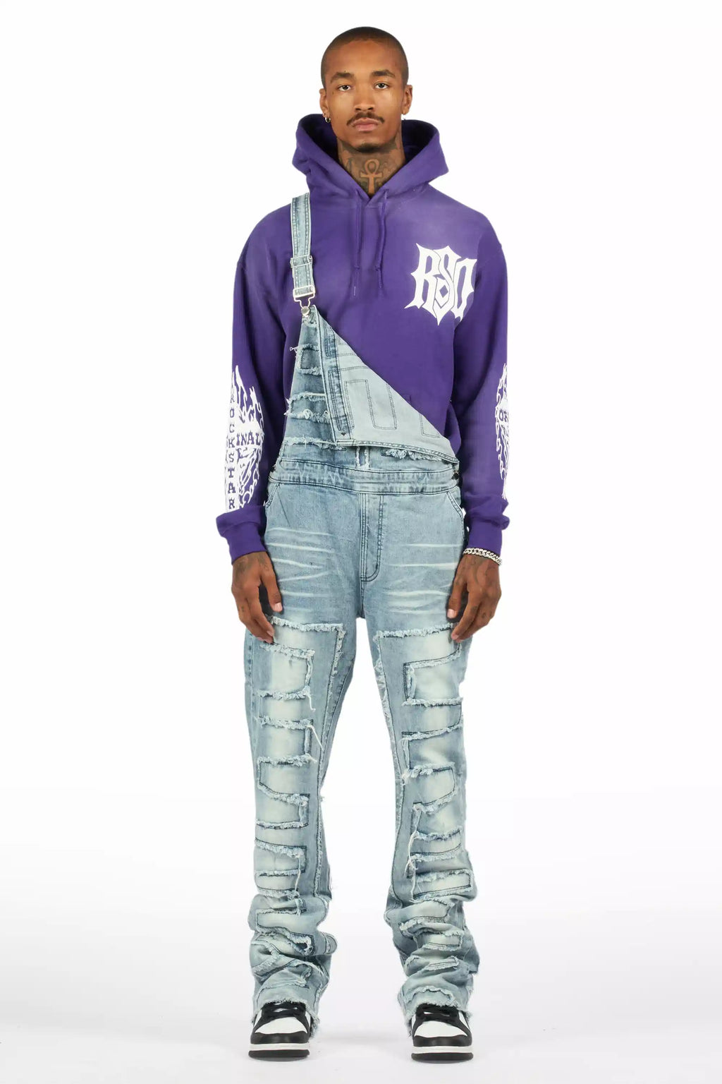 Alfie Blue Denim Overall