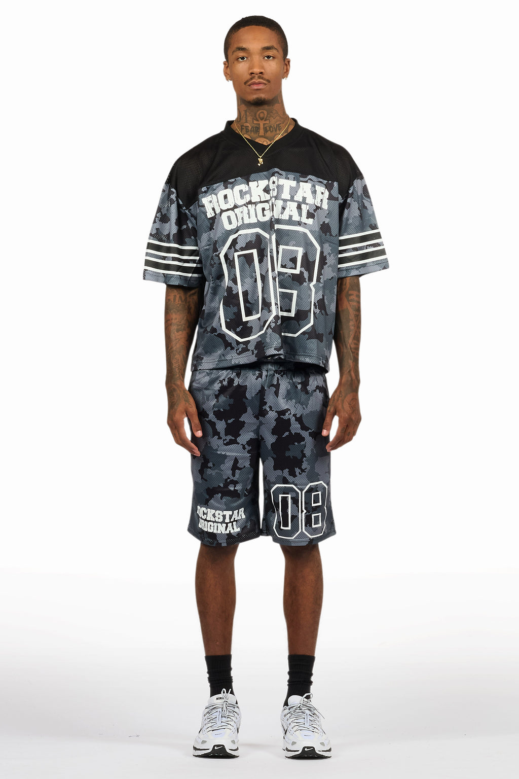 Fero Black T-Shirt/Short Set