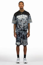 Fero Black T-Shirt/Short Set