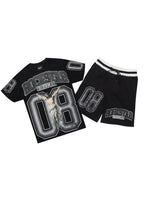 Fields Black/Grey T-Shirt Short Set